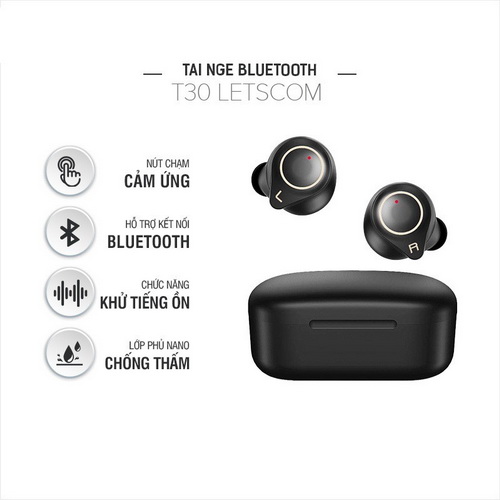 TAI NGHE AIRPOD BLUETOOTH T30 LETSCOM C C HAY