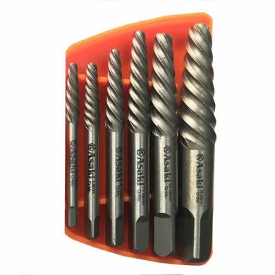 Bộ 6 mũi ren lấy buloong ốc vít gãy AK-3688