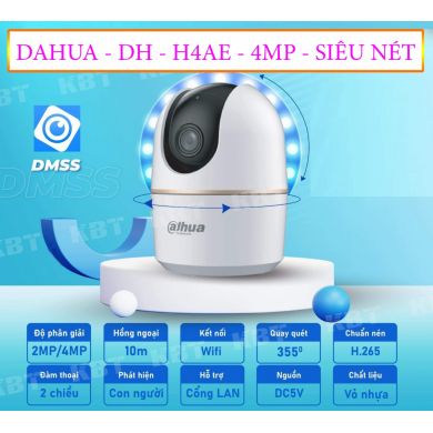 Camera DAHUA Hero a1 4MP DH - H4AE Xoay 360 Chính Hãng