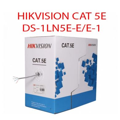 Dây cáp mạng CAT5 HIKVISION DS-1LN5E-E,E