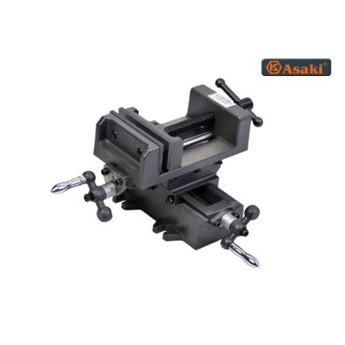 Ê TÔ BÀN PHAY CHỮ THẬP 200MM H=18cm Max=21cm AK-7034