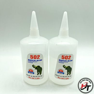 KEO 502 CON VOI LỌ 0.5KG