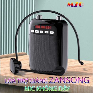 LOA TRỢ GIẢNG KHÔNG DÂY ZANSONG M70