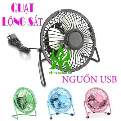 QUẠT LỒNG SẮT SIÊU MÁT NGUỒN USB