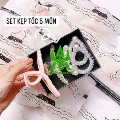 SET 5 MÓN CỘT TÓC NGỌC TRAI